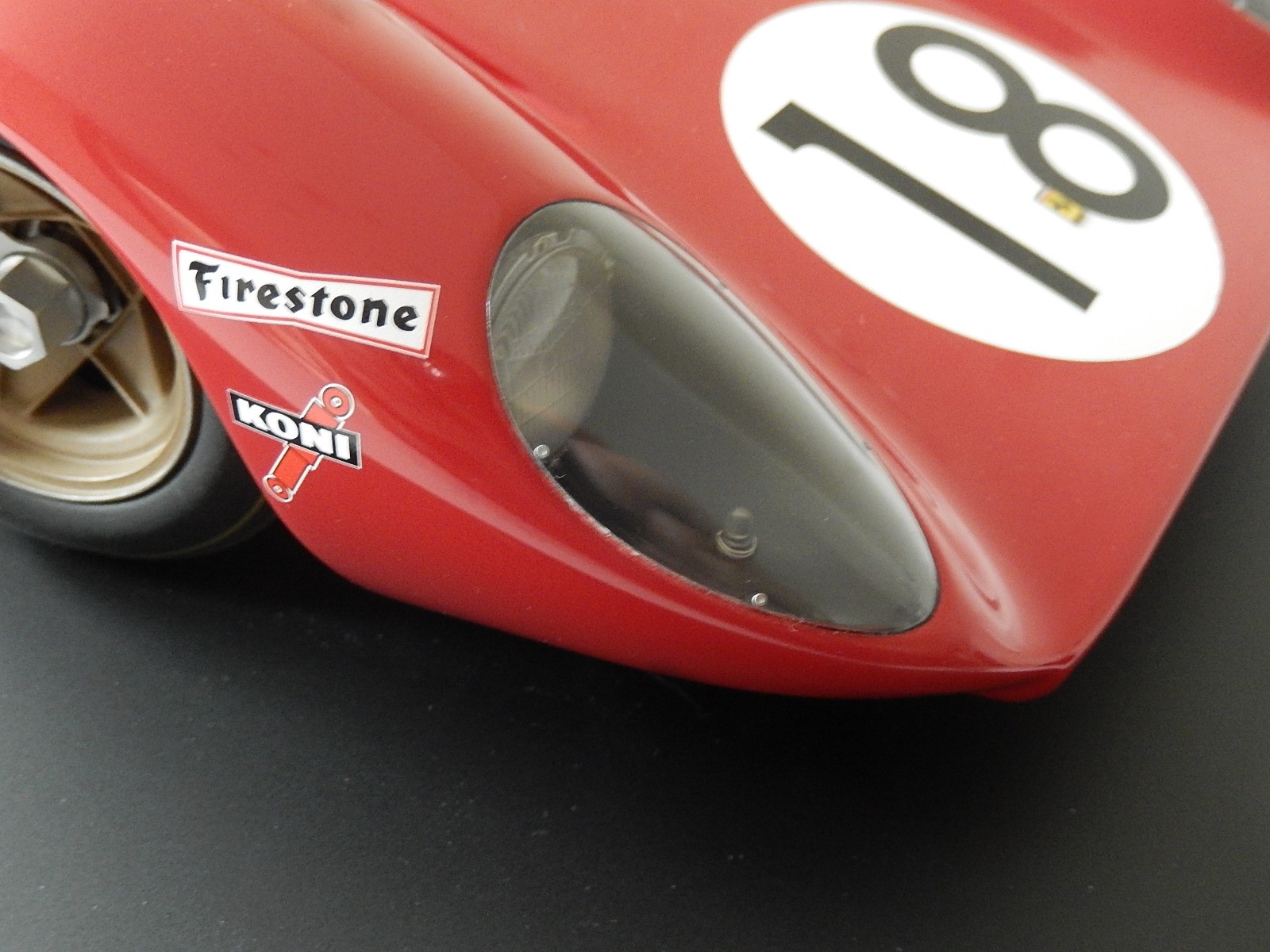 De Conto : Ferrari 312P  Le mans 1969 built by H.Duband part 2